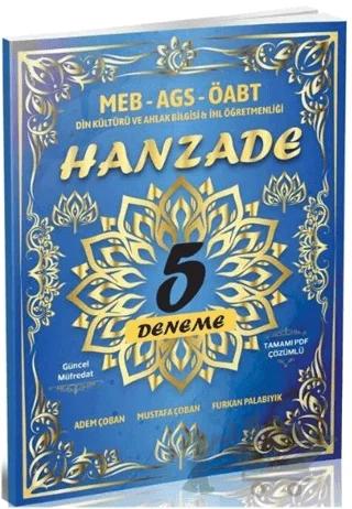 ÖABT MEB - AGS Din Kültürü ve Ahlak Bilgisi Hanzade 5 Deneme Çözümlü