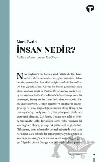 İnsan Nedir?
