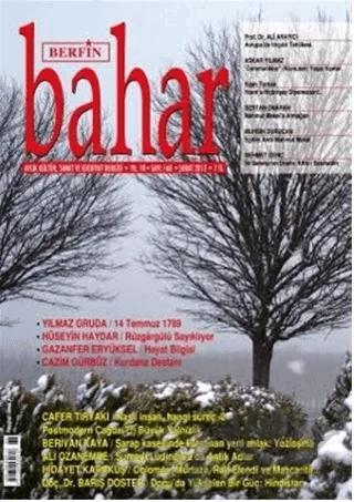 Berfin Bahar Aylık Kültür, Sanat ve Edebiyat Dergisi Sayı: 168