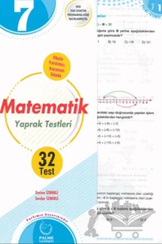 7. Sınıf Matematik Yaprak Testleri