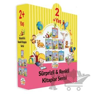 2+ Yaş Sürprizli ve Renkli Kitaplar Serisi (7 Kitap Set)