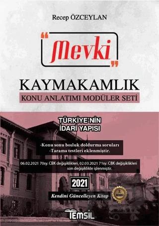 2021 Mevki Kaymakamlık Konu Anlatımı Modüler Seti - Türkiye'nin İdari Yapısı