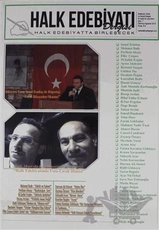 Halk Edebiyatı Dergisi Sayı: 7 Temmuz-Ağustos 2015