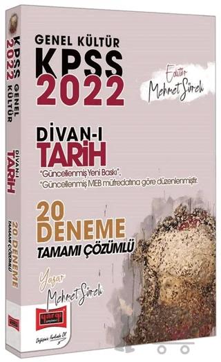 2022 KPSS Genel Kültür Divanı Tarih Tamamı Çözümlü 20 Deneme