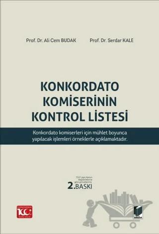 Konkordato Komiserinin Kontrol Listesi