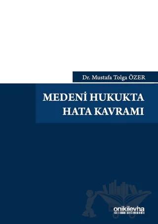 Medeni Hukukta Hata Kavramı