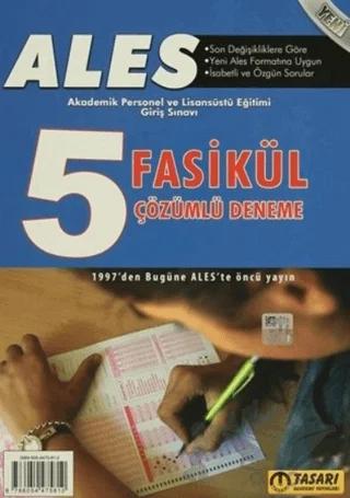 2015 ALES - Akademik Personel ve Lisansüstü Eğitimi Giriş Sınavı 5 Fasikül Çözümlü Deneme