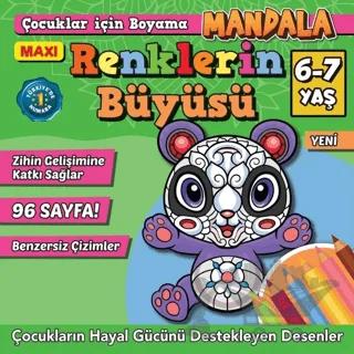 Maxi Renklerin Büyüsü Çocuklar İçin Boyama 10