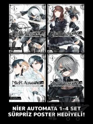NieR: Automata 1-4 Poster Hediyeli Set