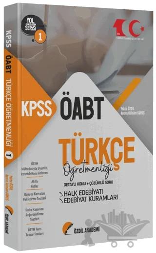 ÖABT Türkçe 1. Kitap Halk Edebiyatı Konu Anlatımlı Soru Bankası
