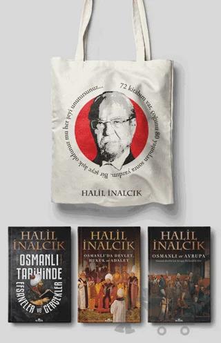Halil İnalcık Seti 3 Kitap (Bez Çanta Hediyeli)