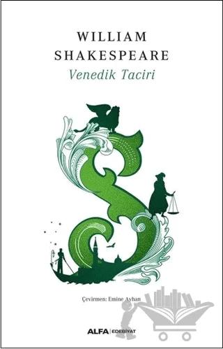 Venedik Taciri – William Shakespeare – Alfa Yayınları kitap kapağı