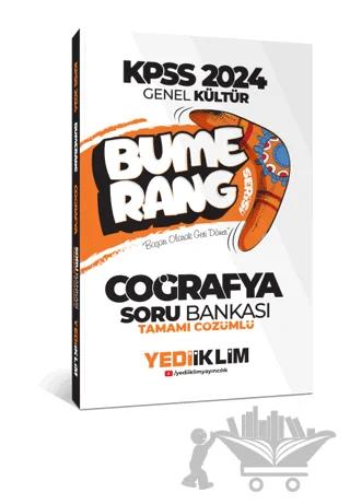 2024 KPSS Genel Kültür Bumerang Coğrafya Tamamı Çözümlü Soru Bankası