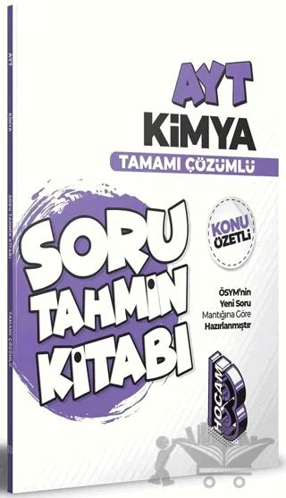 AYT Kimya Konu Özetli ve Tamamı Çözümlü Soru Tahmin Kitabı – Kolektif – Benim Hocam Yayınları kitap kapağı