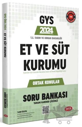 Et ve Süt Kurumu GYS Ortak Konular Soru Bankası
