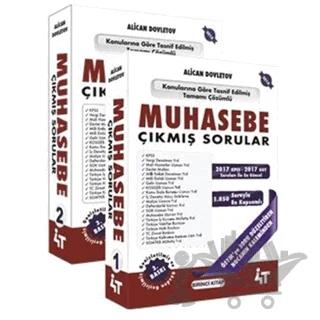 Tamamı Detaylı Çözümlü Muhasebe Çıkmış Sorular (2 Cilt Takım)