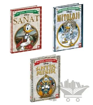 Disney En Güzel Maceralar Sanat + Mitoloji + Antik Mısır Seti 3 Kitap