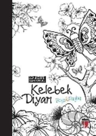 Kelebek Diyarı - Boya ve Paylaş - 10 Adet Kartpostal