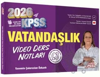 2026 KPSS Vatandaşlık Video Ders Notları