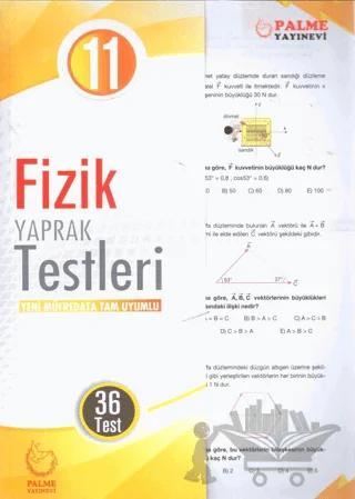 Palme Yaprak Test 11. Sınıf Fizik
