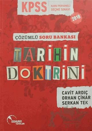 2018 KPSS Çözümlü Soru Bankası Tarihin Doktrini