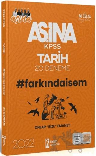 2022 Aşina Farkındaİsem KPSS Tarih 20 Deneme