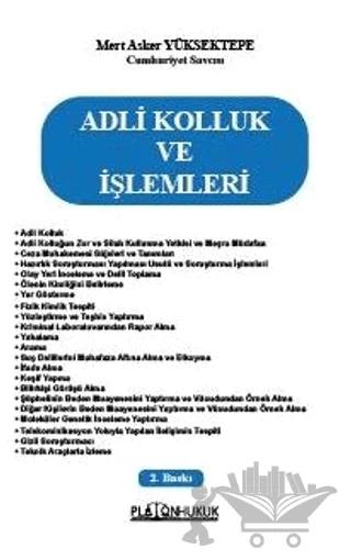 Adli Kolluk ve İşlemleri