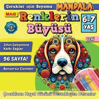 Maxi Renklerin Büyüsü Çocuklar İçin Boyama 9