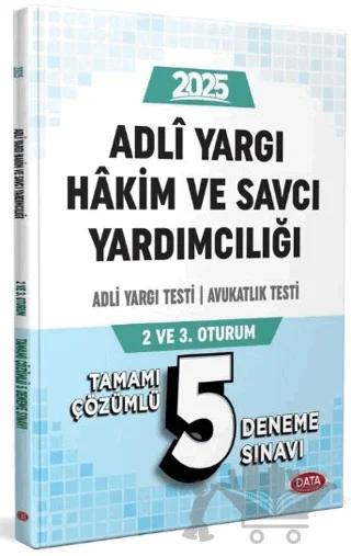 Adli Yargı Hakim ve Savcı Yardımcılığı Adli Yargı - Avukatlık Testi (2.ve 3. Oturum) Tamamı Çözümlü 5