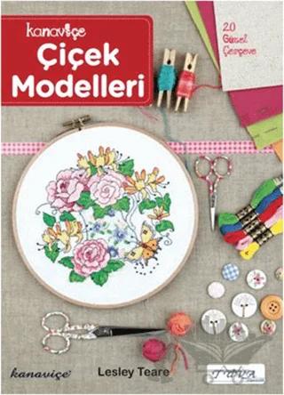 Kanaviçe Çiçek Modelleri – Lesley Teare – Tuva Yayıncılık kitap kapağı