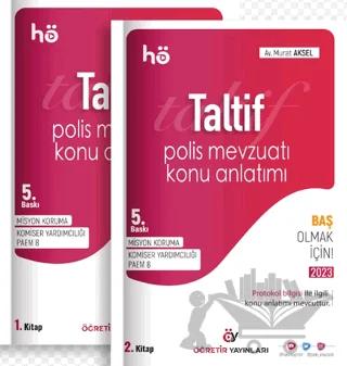 Taltif Polis Mevzuatı Konu Anlatımı (2 Kitap)