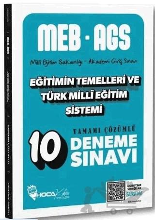 MEB-AGS Eğitimin Temelleri ve Türk Milli Eğitim Sistemi 10 Deneme Çözümlü