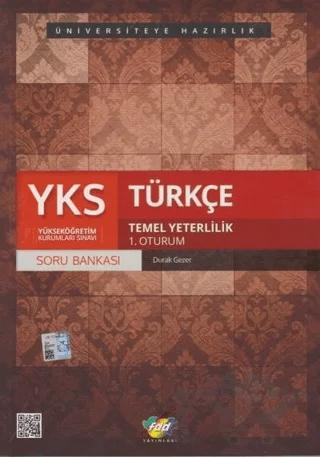 TYT Türkçe Soru Bankası – Durak Gezer – Fdd Yayınları kitap kapağı