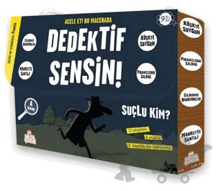 Dedektif Sensin (4 Kitap Takım) – Pronto – Nesil Çocuk Yayınları kitap kapağı