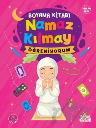 Namaz Kılmayı Öğreniyorum Kız - Boyama
