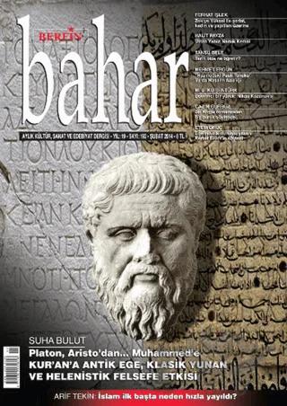 Berfin Bahar Aylık Kültür, Sanat ve Edebiyat Dergisi Sayı: 192