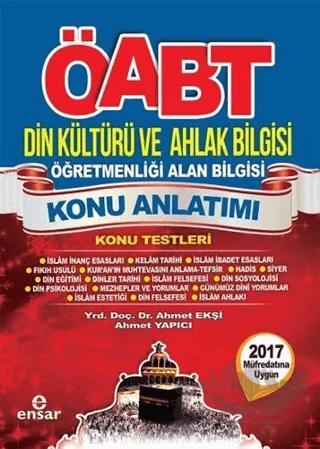 ÖABT Din Kültürü ve Ahlak Bilgisi Öğretmenliği Alan Bilgisi Konu Anlatımı