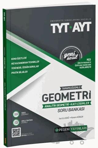 2022 TYT-AYT Tamamı Çözümlü Geometri Analitik Geometri - Katı Cisimler Soru Bankası