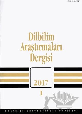 Dilbilim Araştırmaları Dergisi 2017 - 1