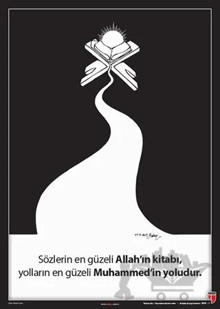 40 Hadis 40 Çizgi Posterleri (Set)