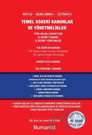 Temel Askeri Kanunlar ve Yönetmelikler