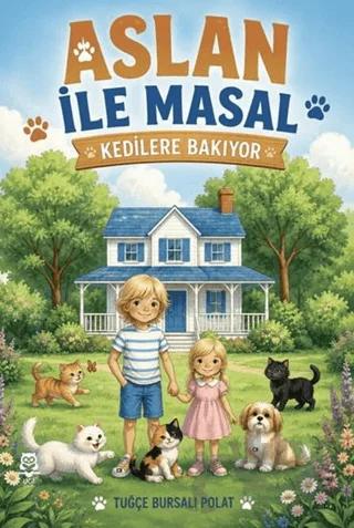 Aslan ile Masal Kedilere Bakıyor