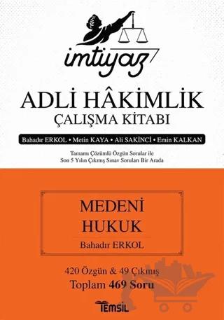 İmtiyaz Adli Hakimlik Çalışma Kitabı - Medeni Hukuk