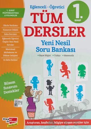 1. Sınıf Eğlenceli - Öğretici Tüm Dersler Yeni Nesil Soru Bankası