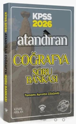 Atandıran 2026 KPSS Coğrafya Soru Bankası Çözümlü