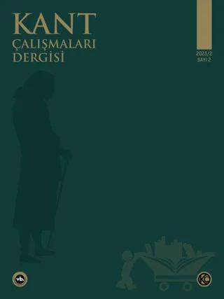 Kant Çalışmaları Dergisi Sayı: 2 - 2023