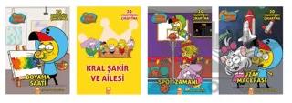 Kral Şakir Boyama 4 Kitaplık