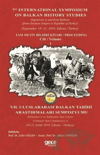 Balkan Tarihi Araştırmaları Cilt: 1