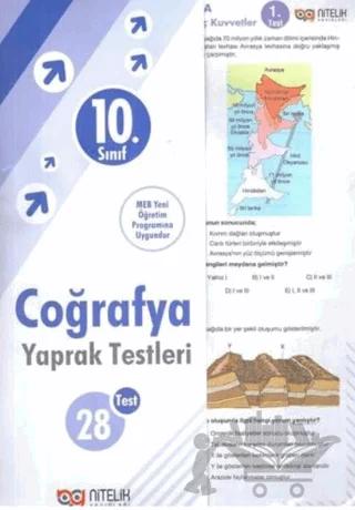 10. Sınıf Coğrafya Yaprak Testleri