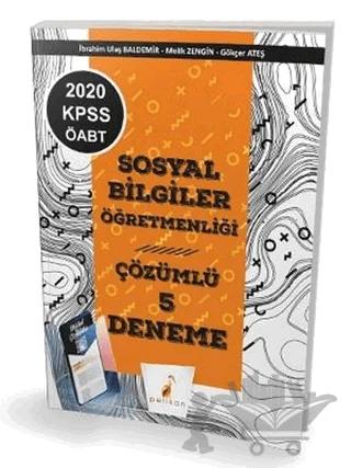 2020 KPSS ÖABT Sosyal Bilgiler Öğretmenliği Dijital Çözümlü 5 Deneme Sınavı